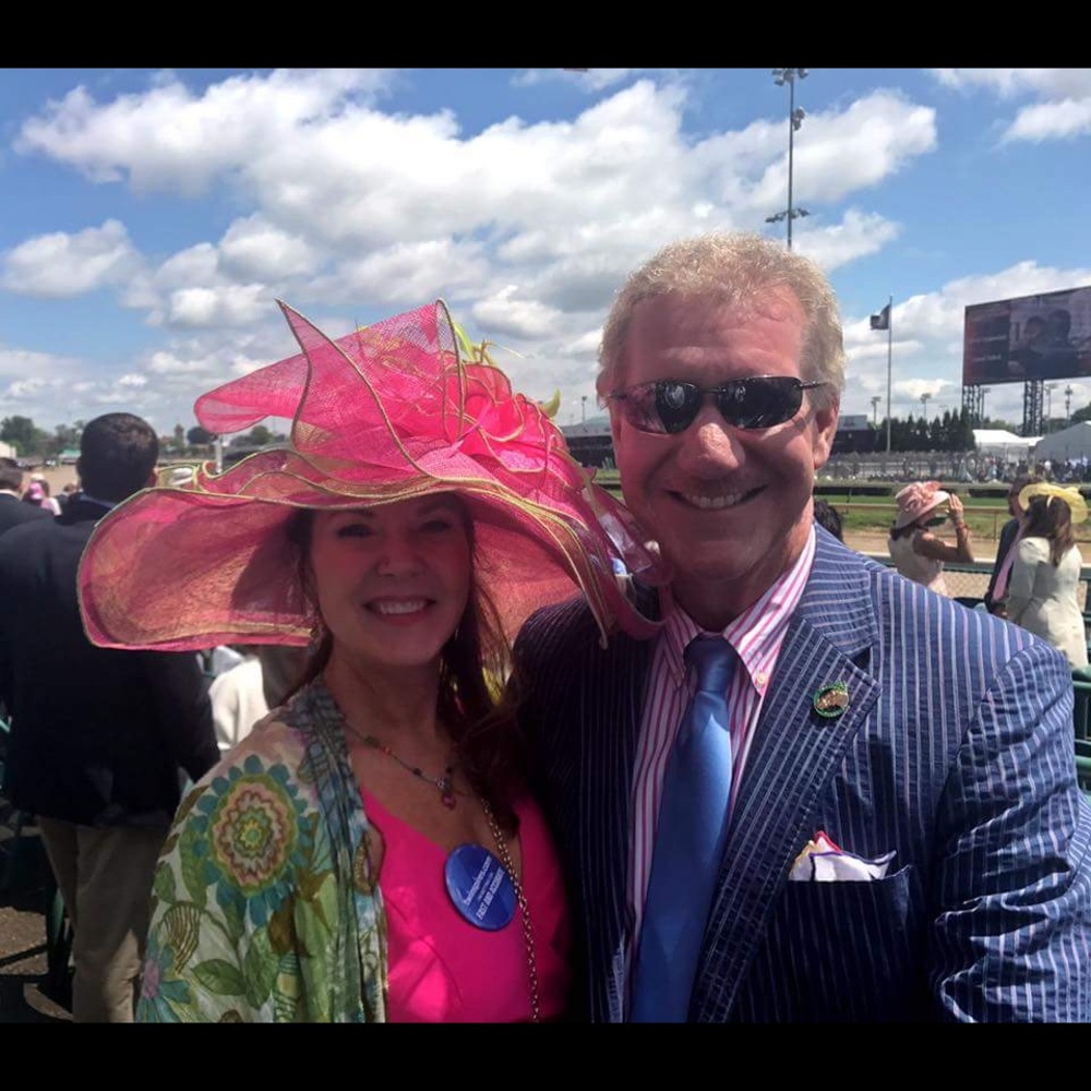 Kentucky Derby Hat.  Really comfortable!  Worn 1 time.